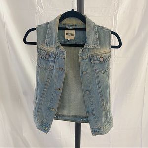 Denim vest